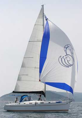 Cyclades 43.3 sailing